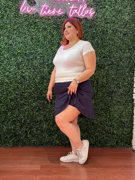 Falda deportiva navy SK30