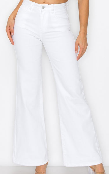 Pantalon Classic White High Rise 2440