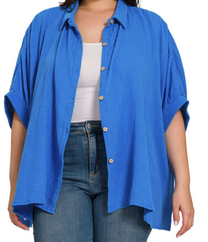 Camisa Ocean blue 1390