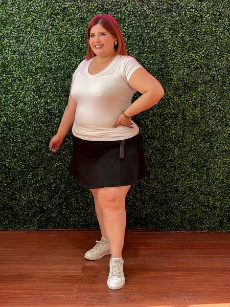 Falda deportiva negra SK30