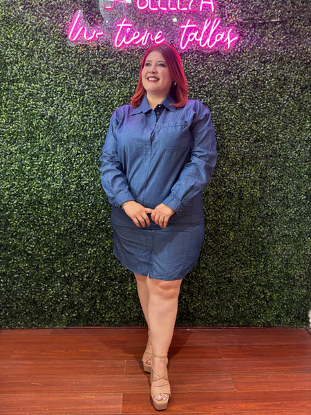 Vestido DK blue 61WX