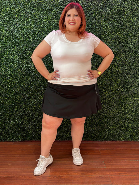 Falda deportiva negra SK30