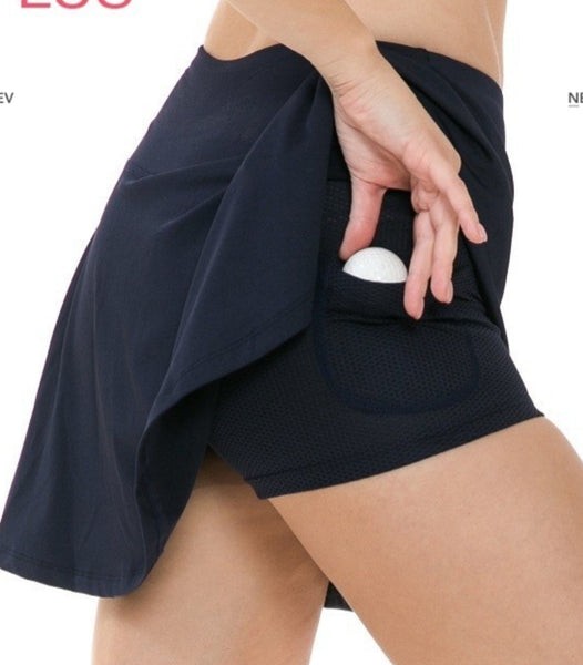 Falda deportiva navy SK30