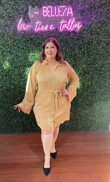 Vestido Taupe 1961
