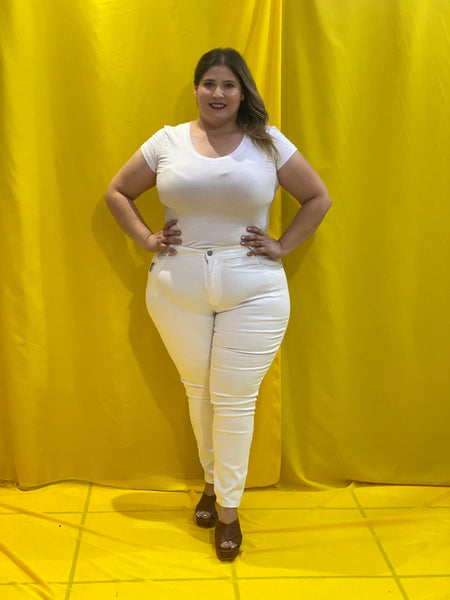 Pantalon Skinny Blanco 90286