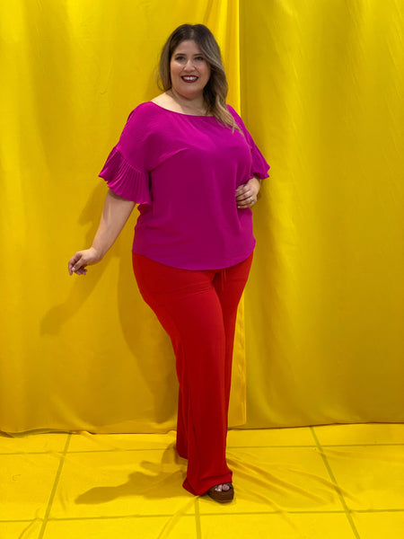 Pantalon naranja 5589