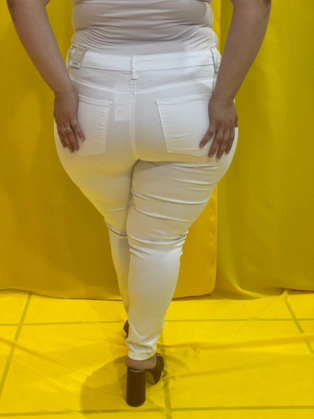 Pantalon Skinny Blanco 90286