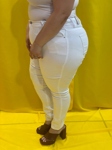 Pantalon Skinny Blanco 90286