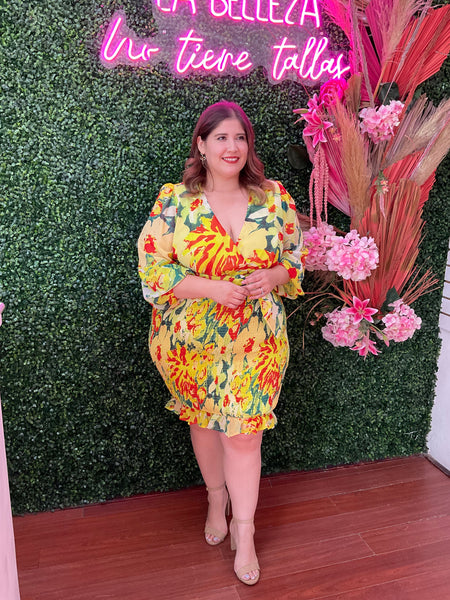 Vestido Estampado Lima 2607