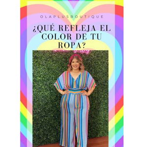 ¿Qué refleja el color de tu ropa?