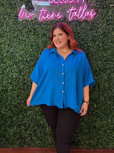 Camisa Ocean blue 1390