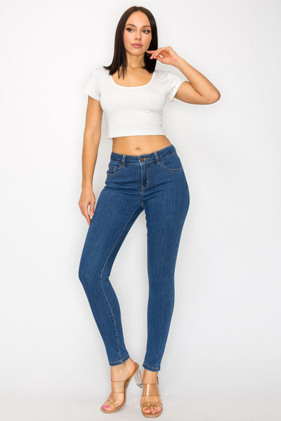 Medium MID RISE skinny jeans 2486