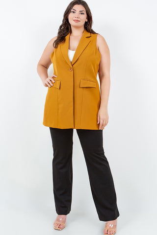 Chaleco mostaza 5541