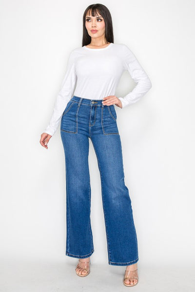 Wide leg jeans 2588