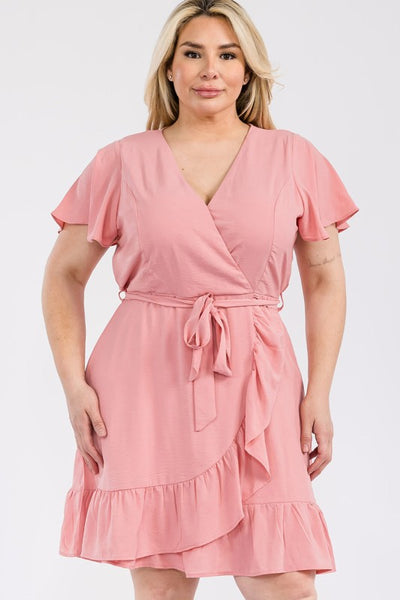 Vestido corto Mauve 5888