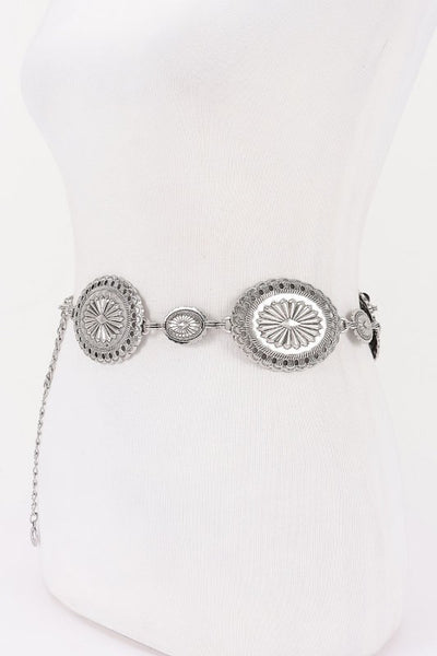 Cinto metal Silver 8961