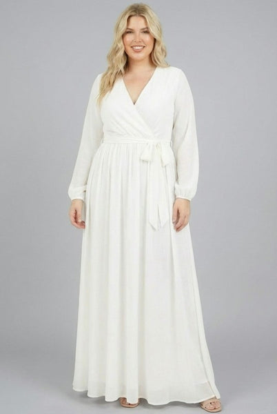 Maxi dress Ivory 4901