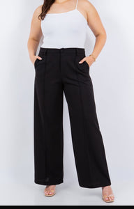 Pantalon de vestir negro 5407