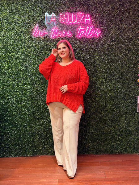 Sweater orange 6278