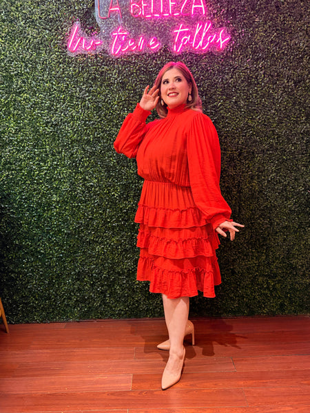 Vestido Orange 5852