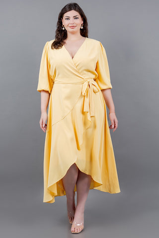 Vestido MIDI marigold 1268